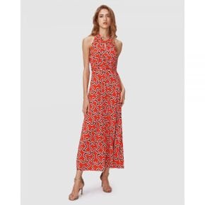 5020517 Diane Von Furstenberg Nyck Dress - Cloud Patch Red SM