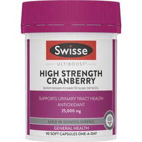 [해외직구] 호주직구 스위스 크랜베리 25000mg 90캡슐 Swisse Cranberry