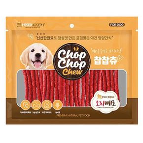 찹찹츄 강아지 육포 사시미 애견 간식 오리빼로 300g X ( 3매입 )