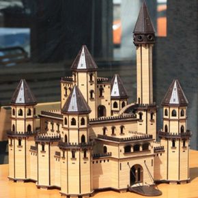 3D나무입체퍼즐 Fairy Tale Castle Black