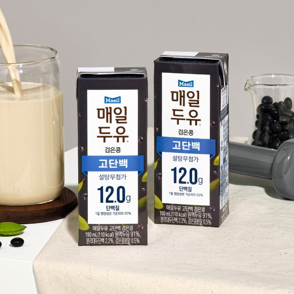 [매일] 매일두유 고단백 검은콩 190ml*24개입 (NEO)