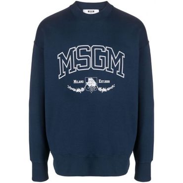 MSGM 엠에스지엠 로고 프린트 맨투맨 3540MM117 237799 89 긴팔 티셔츠