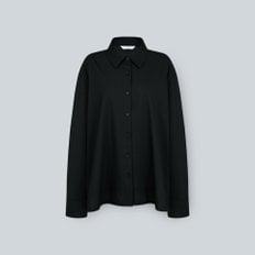 Seersucker Shirt Black