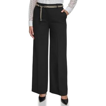 이스퀘어 4161230 Tommy Hilfiger Belted Wide Leg Pants