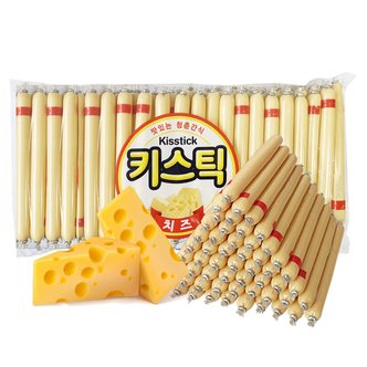  롯데 청춘간식 체다치즈 키스틱 15g 100p