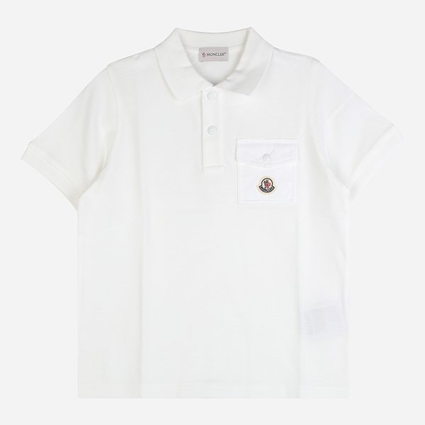 [시흥점] [몽클레어 키즈]5F 8A00006 89ALK 034 폴로 반팔 티셔츠 화이트