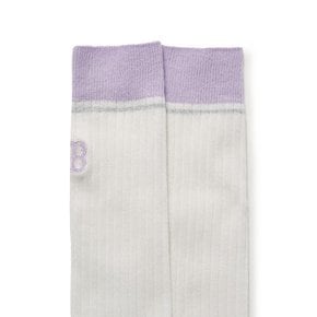 (공식)26N 베이직 로고 니삭스 BOS (Lavender)7FSOB076N-43LDS