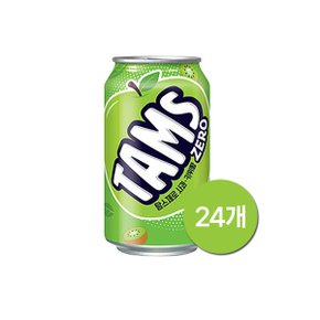 롯데칠성음료 탐스 제로 사과키위향 355ml 24캔