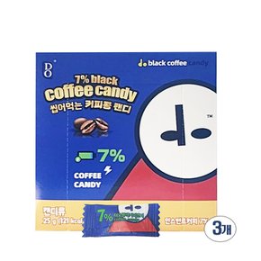 디오 블랙커피향 캔디 인스턴트 커피 25g x 3개입