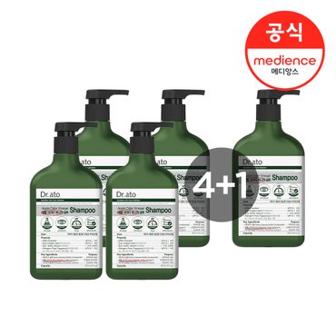 닥터아토 애플사이다 비니거 샴푸 267ml 4+1