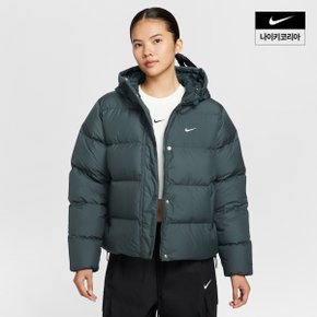 [나이키코리아공식]여성 나이키 스포츠웨어 메트로 써마루즈 핏 후드 패딩 재킷 IH0728-390