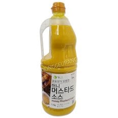 이슬나라 허니머스타드 소스 1.9kg /허니머스터드