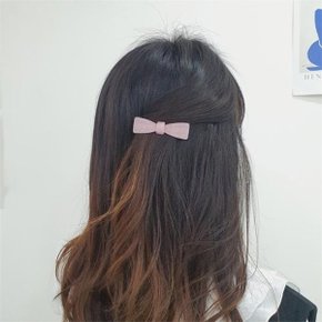 [라넌샵] 프랑스 셀룰로오스 리본 자동핀 소형 옆머리