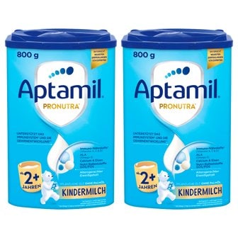  독일 압타밀 킨더밀쉬 2+ 800g 2통 Aptamil Kindermilch 2+