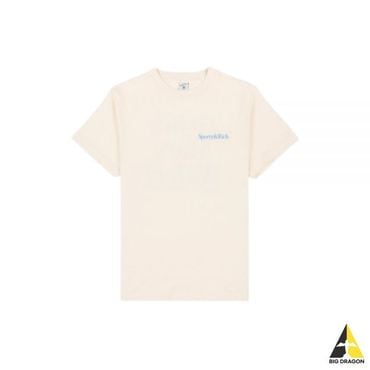 스포티앤리치 SPORTYRICH Drink More Water T-Shirt - CreamSky Blue (TSAW2372CR) (드링크 모어 워터 티셔츠)