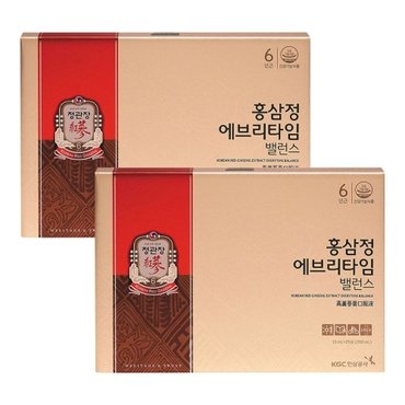  정관장 홍삼정 에브리타임 밸런스 10ml x 20포 2박스