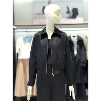 ZOOC [시흥점] 새틴 블루종 크롭 점퍼 V261PSJ903