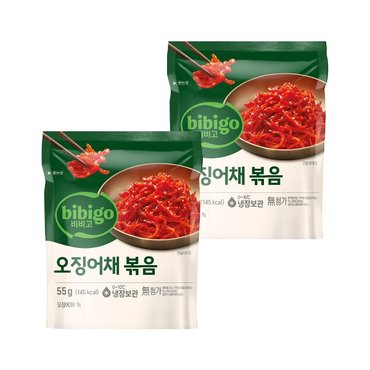  비비고 오징어채볶음 55g x2개