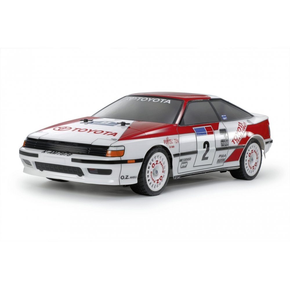 타미야 110 전동 RC 카 시리즈 No.718 110RC 도요타 세리카 GT-FOUR (ST165) (TT-02 섀시 ...