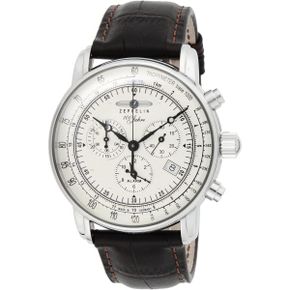 일본 제플린 남성시계 Zeppelin 76801 Mens 워치 Special Edition 100 Years Ivory Dial Color S