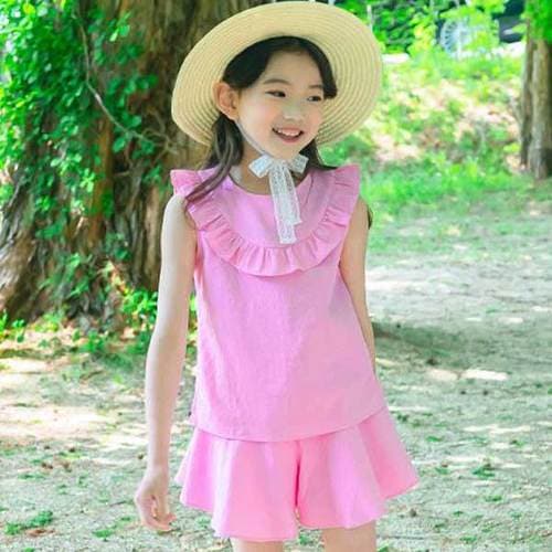 N.샤베트 플리츠 상하 SET JVUSE62_P340439555 - 신세계몰