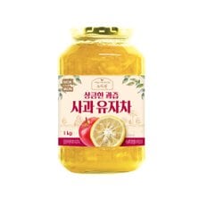 상큼한 사과과즙과 유자의만남 (사과유자차1kg)