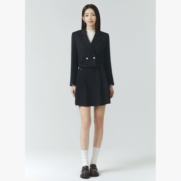 잇미샤 [24 S/S] 잇미샤 플레어 셋업 미니스커트 ITO2ZSK510