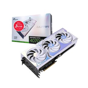 Colorful iGame 지포스 RTX 4070 Ti SUPER ULTRA OC D6X 16GB White 피씨디렉트