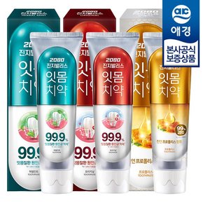 2080 진지발리스 치약 120g x6개