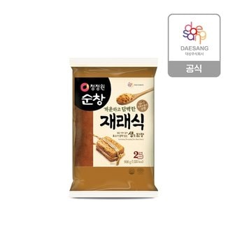 청정원 재래식 생된장(비닐) 900g (F)