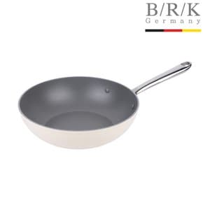 에볼루션 풀 인덕션 WOK/궁중팬 24cm (밀크)