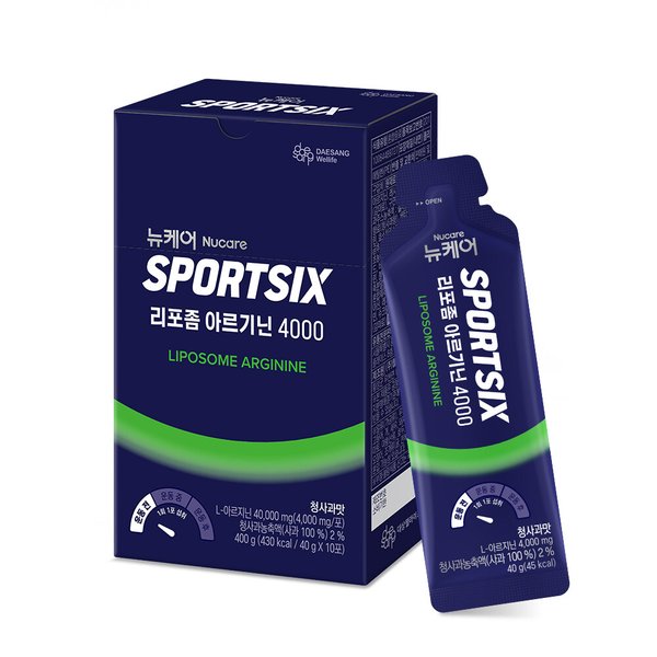 스포식스 리포좀 아르기닌 4000 (10포) 1박스