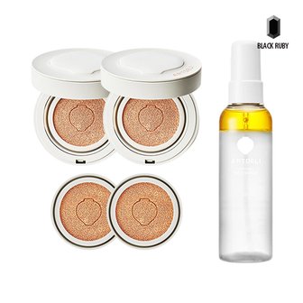  아트델리 세라믹 쿠션 본품 21호 x2 + 리필 x2 + 미스트 100ml /도자기쿠션/광쿠션