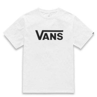 반스 플라잉 V 반팔 티셔츠 화이트 / VN0A4MM6WHT1