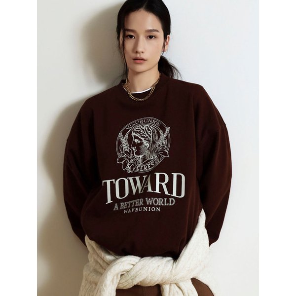 Toward Sweatshirt brown