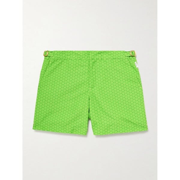 불독 레티콜로 스트레이트 레그 미드 렝스 스윔 쇼츠 46376663162938620