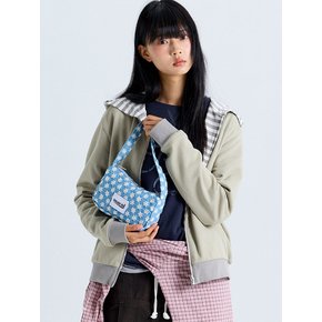 FLOWER MINI POUCH SHOULDER BAG SKY BLUE
