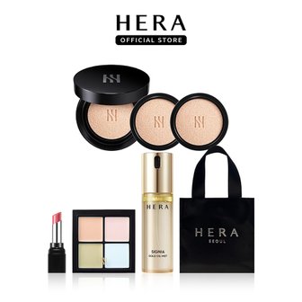 헤라 [내일도착/단독]헤라 NEW블랙쿠션 파운데이션 디럭스 SPF34/PA++ (본품1개+리필2개)