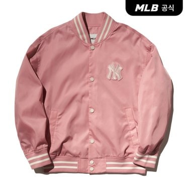 MLB [코리아공식] 바시티자켓 NY (Mg.Pink)