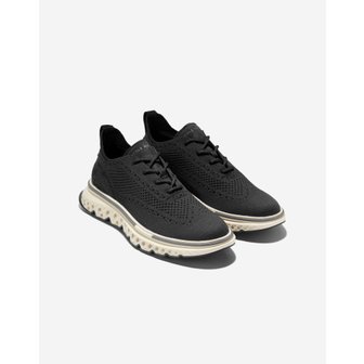 콜한 COLEHAAN [24FW][5.ZERØGRAND STITCHLITE] 블랙 남성 윙팁 옥스포드 CHSO4F003BK