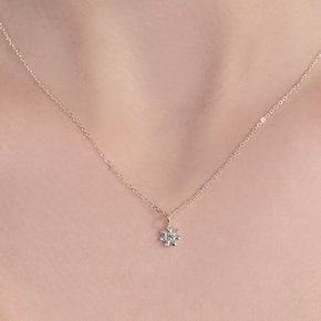 [태연 착용][sv925] baby flower necklace