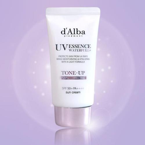 달바 워터풀 퍼플 톤업 선크림 비건 물광 50ml x 1개(1)
