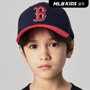 MLB키즈 (공식)24SS 베이직 팀캡 BOS (Navy)