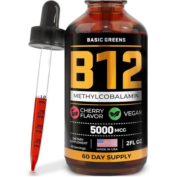 베이직그린 비타민 B12 비건 5000 mcg 60ml