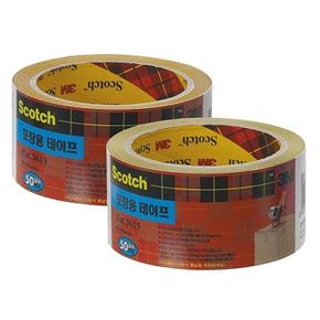 스카치포장용테이프투명 3M 48mm 50M 3615-1 X ( 2매입 )