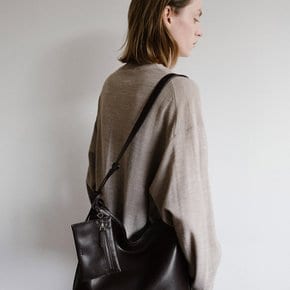 Pulpy crossbody bag Umber
