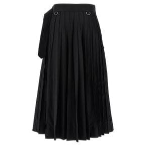 Long skirt SCW214001 Black