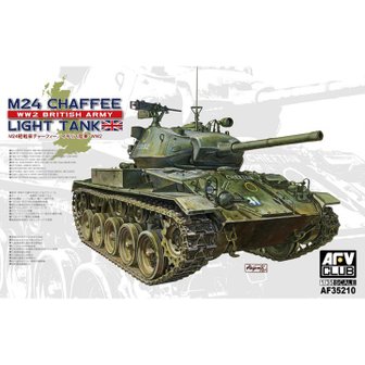 AFV CLUB BF35210 1/35 M24 Chaffee Light Tank WW II British Army version