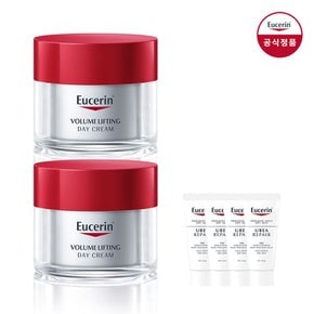 볼륨리프팅 데이 크림 포 드라이 스킨 50ml 더블팩 [증정]우레아 크림 5ml*4