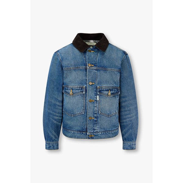 코듀로이 카라 데님 트러커 자켓 4715309025051